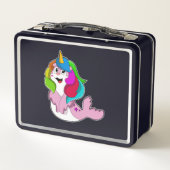 ユニコーンとして封印 メタルランチボックス (裏面)