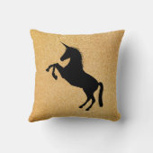 ユニコーンとグリッター クッション (裏面)