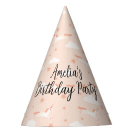 ユニコーンとスター パーティーハット