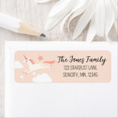 ユニコーンとスター ラベル (インサイチュ)