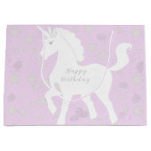 ユニコーンとスター ラージペーパーバッグ (正面)