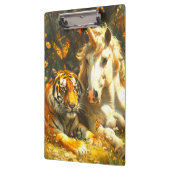 ユニコーンとタイガー クリップボード (左)