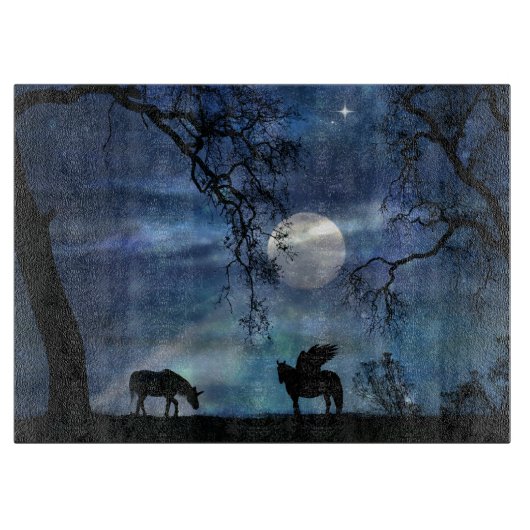 ユニコーンとペガサスのカッティングボード カッティングボード (正面)