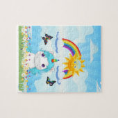 ユニコーンとレインボーパズル ジグソーパズル (横)