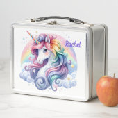 ユニコーンとレインボーメタルランチボックス メタルランチボックス (インサイチュ)