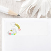 ユニコーンとレインボー ラベル (インサイチュ)