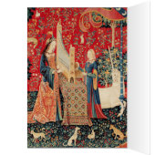 ユニコーンとレディのオルガン遊、動物のクリスマス (内側 (左))