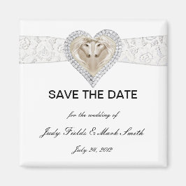 ユニコーンとレースで日付の磁石を救う マグネット