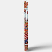 ユニコーンと中世ファンタジーの花,フローラモチーフ Case-Mate iPhoneケース (裏面 / 左)