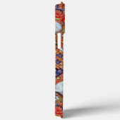 ユニコーンと中世ファンタジーの花,フローラモチーフ Case-Mate iPhoneケース (裏面 / 右)