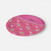 ユニコーンと名付ける ペーパープレート (アングル)