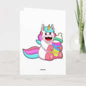 ユニコーンと哺乳瓶.PNG カード (裏面)