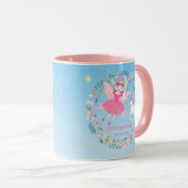 ユニコーンと妖精魔法誕生日パーティー マグカップ (正面右)