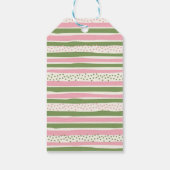 ユニコーンと恐竜の共同兄弟姉妹ギフトラベル ギフトタグ (裏面)