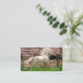 ユニコーンと森 名刺 (スタンド正面)