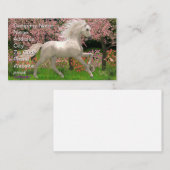 ユニコーンと森 名刺 (正面/裏面)