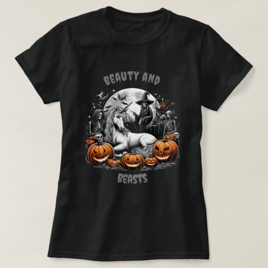 ユニコーンと獣。 Tシャツ (デザイン正面)