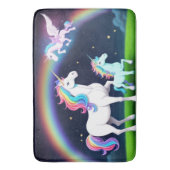 ユニコーンと魔法 バスマット (正面縦)