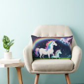 ユニコーンと魔法 ランバークッション (椅子)
