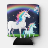 ユニコーンと魔法 缶クーラー (裏面)