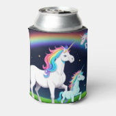 ユニコーンと魔法 缶クーラー (缶裏面)