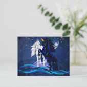ユニコーンとWavesPostカード2枚 ポストカード (スタンド正面)
