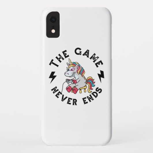 ユニコーンにとってゲームは終わらない Case-Mate iPhoneケース (裏面)