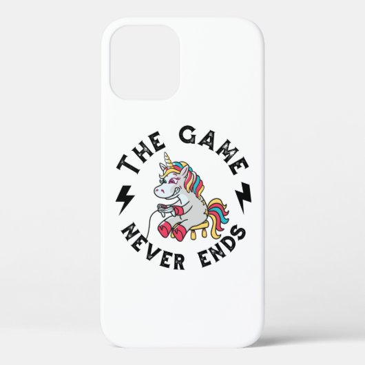 ユニコーンにとってゲームは終わらない Case-Mate iPhoneケース (裏面)