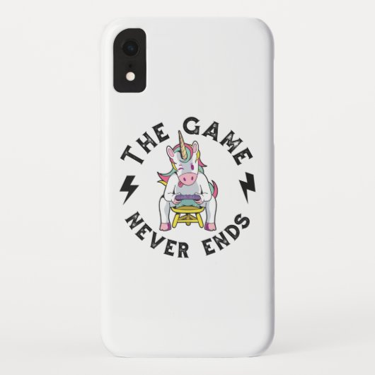 ユニコーンにとってゲームは終わらない Case-Mate iPhoneケース (裏面)