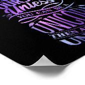 ユニコーンになれないなら、いつも自分でいなさい ポスター (角)