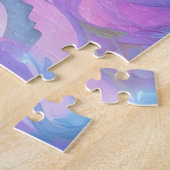 ユニコーンに乗る少女 ジグソーパズル (側面)