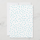 ユニコーンねこ誕生日パーティー招待状 招待状 (裏面)