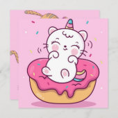 ユニコーンねこ シーズンカード (正面/裏面)