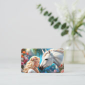 ユニコーンのしおりプリンセスへの愛 名刺 (スタンド正面)