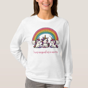 ユニコーンのような魔法の Tシャツ
