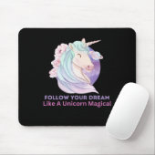 ユニコーンのように夢見ろ　マジカル マウスパッド (マウス)