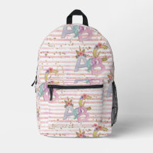 ユニコーンのアルファベットパターン