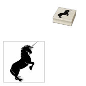 ユニコーンのアートスタンプを獲得する ラバースタンプ (押印)