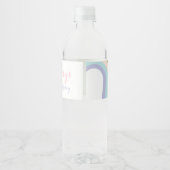 ユニコーンのウォーターボトルラベル ペットボトルラベル (裏面)