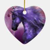 ユニコーンのオーナメント セラミックオーナメント (裏面)