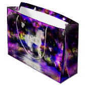 ユニコーンのギフトバッグ ラージペーパーバッグ (裏面アングル)