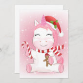 ユニコーンのクリスマスシーズン シーズンカード (正面/裏面)