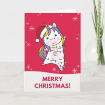 ユニコーンのクリスマス スノー ウィンター 動物 ユニコーン カー