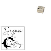 ユニコーンのスタンプの夢の大きなスタンプ ラバースタンプ (押印)