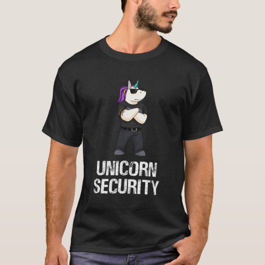 ユニコーンのセキュリティPy S Tシャツ (正面)