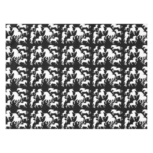 ユニコーンのセット テーブルクロス (正面(横))