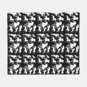 ユニコーンのセット フリースブランケット (正面(横))