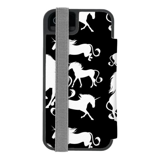 ユニコーンのセット INCIPIO iPhoneウォレットケース (フォリオ裏面)