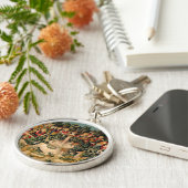 ユニコーンのタペストリーが伝説の神話を見つけた キーホルダー (側面)