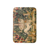 ユニコーンのタペストリーが伝説の神話を見つけた バスマット (正面縦)